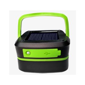 Solar Camping Lantern, Rechargeable, Foldable, Waterproof, 3 Mode LED Power Bank
