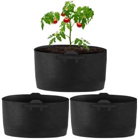 3 Pack Plant Grow Bags Potato Vegetable Planter Bags Breathable Planting Fabric Pots