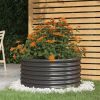 Garden Planter Anthracite Powder-coated steel