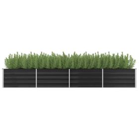 Raised Bed Anthracite Galvanized steel Large Durable Raised Bed