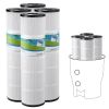 4Pack Hot Tub Spa Pool Filter Cartridge 105 Sq. Ft Compatible Pentair CCP320