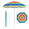 1PC 6.5 Feet Beach Umbrella with Carry Bag without Weight Base