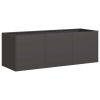 Planter Black Cold-rolled Steel Large Outdoor Planter Planters