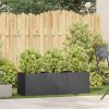 Planter Black Cold-rolled Steel Large Outdoor Planter Planters