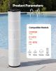 4Pack Hot Tub Spa Pool Filter Cartridge 130 Sq. Ft Compatible Pentair CCP520