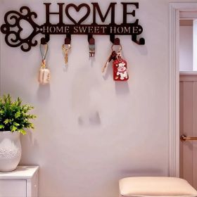 CIFbuy Super Sturdy Wall Hook Rack Entryway Kitchen Storage Organizer Modern Style(TikTok, temu pick-up service) (Option: Default title)