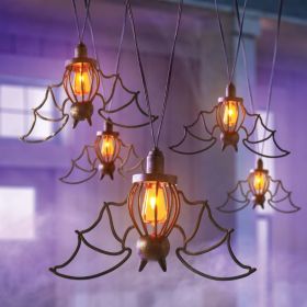 Halloween Flame Lights, Set Of 5 (Option: Amber)