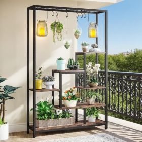 Plant Stand (Color: Brown)