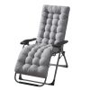 71x22in Plus Type Chaise Lounger Cushion Recliner Rocking Chair Sofa Mat Deck Chair Cushion for Outdoor Patio Garden